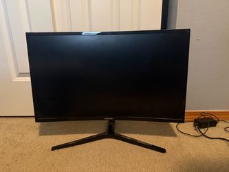Samsung curved monitor
