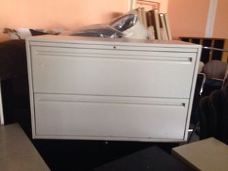 2 drawer lateral metal filing cabinet