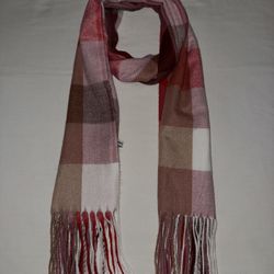 Plaid Blanket Scarf 