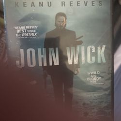 John Wick DVD 