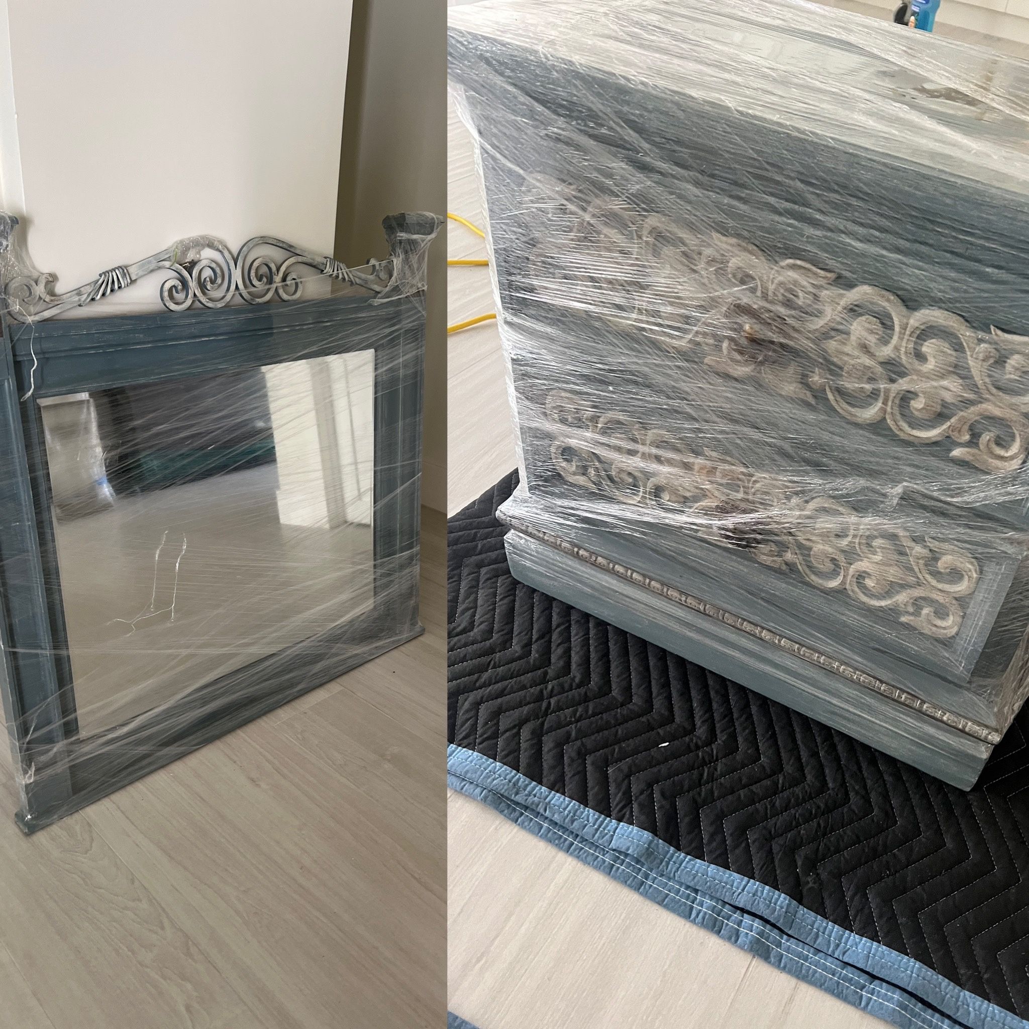 A Very Soft Grey, Baby Blue. End Table/Nightstand,All Products : American Fashion Style Bags On Sale