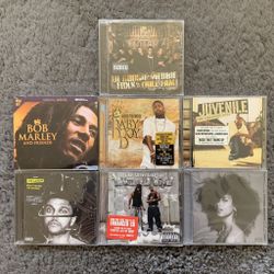 Rap/Hip Hop And Reggae Music Cd Lot
