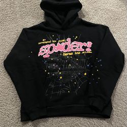 black spider hoodie