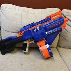 NERF N-Strike Elite Infinus WORKING with drum and DARTS