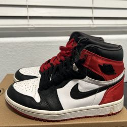 jordan 1 satin black toes