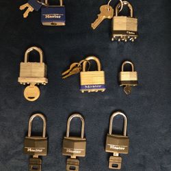Master Locks And Keys Assorted