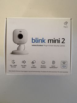 Blink Mini 2 Camera New In Box