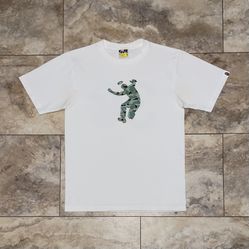 BAPE x Union 30th Anniversary White/Camo Tee – Rare Collab (FW21) Size Small
