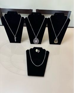 Sterling silver jewelry lot.