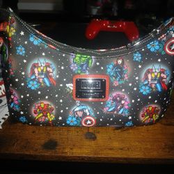 Loungefly Marvel Avengers Tattooed Mini Crossbody Bag