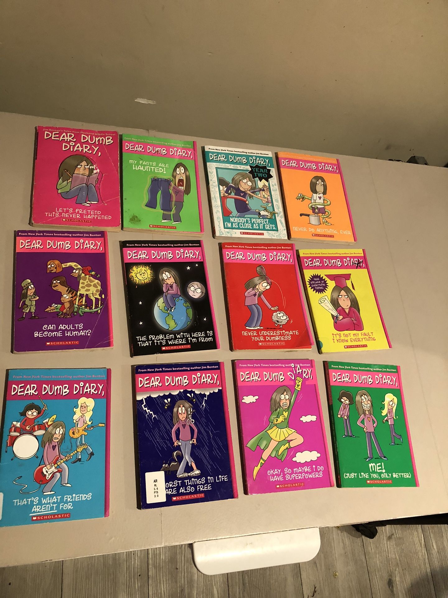 Dear Dumb Diary Books Collection (Set of 12)