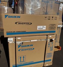 Daikin Mini Split Heat Pumps – Job Overage – Priced to Move