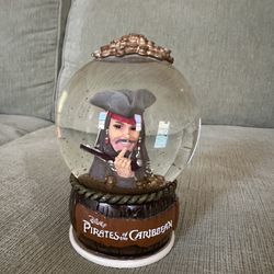 Vintage Pirates of the Caribbean Snow Globe