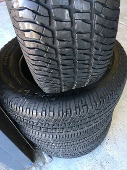 4 llantas usadasMICHELIN 235/65/18