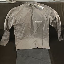 Fear of God Essentials Mens Taupe Shirt