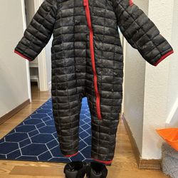 Baby snow Suit And Baby Snow Boots