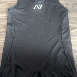 Large A7 powerlifting singlet