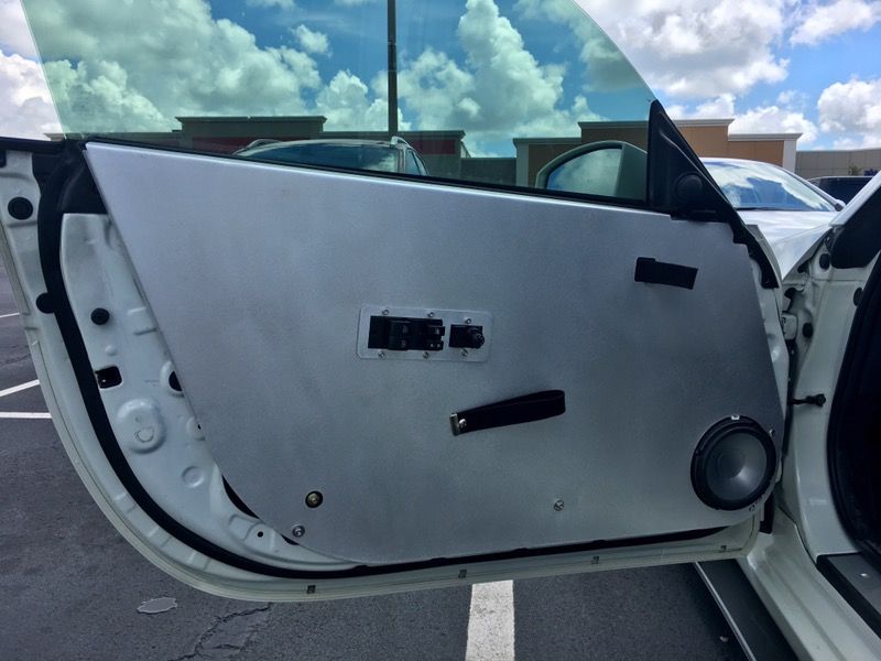 LRB Speed Nissan 350z aluminum door panels