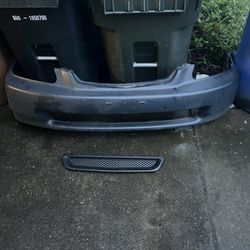 96-98 Front Bumper And Grill