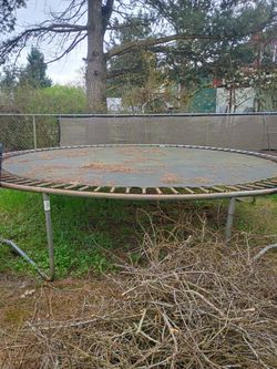 free heavy duty trampoline