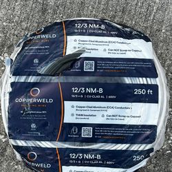 6 Paquetes Copperweld 12/3 NM-B (250 ft) – CU-CLAD AL (CCA)