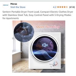   Title: Like-New Small Electric Dryer - $130  