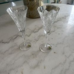 Authentic Waterford Crystal Toasting Flutes 