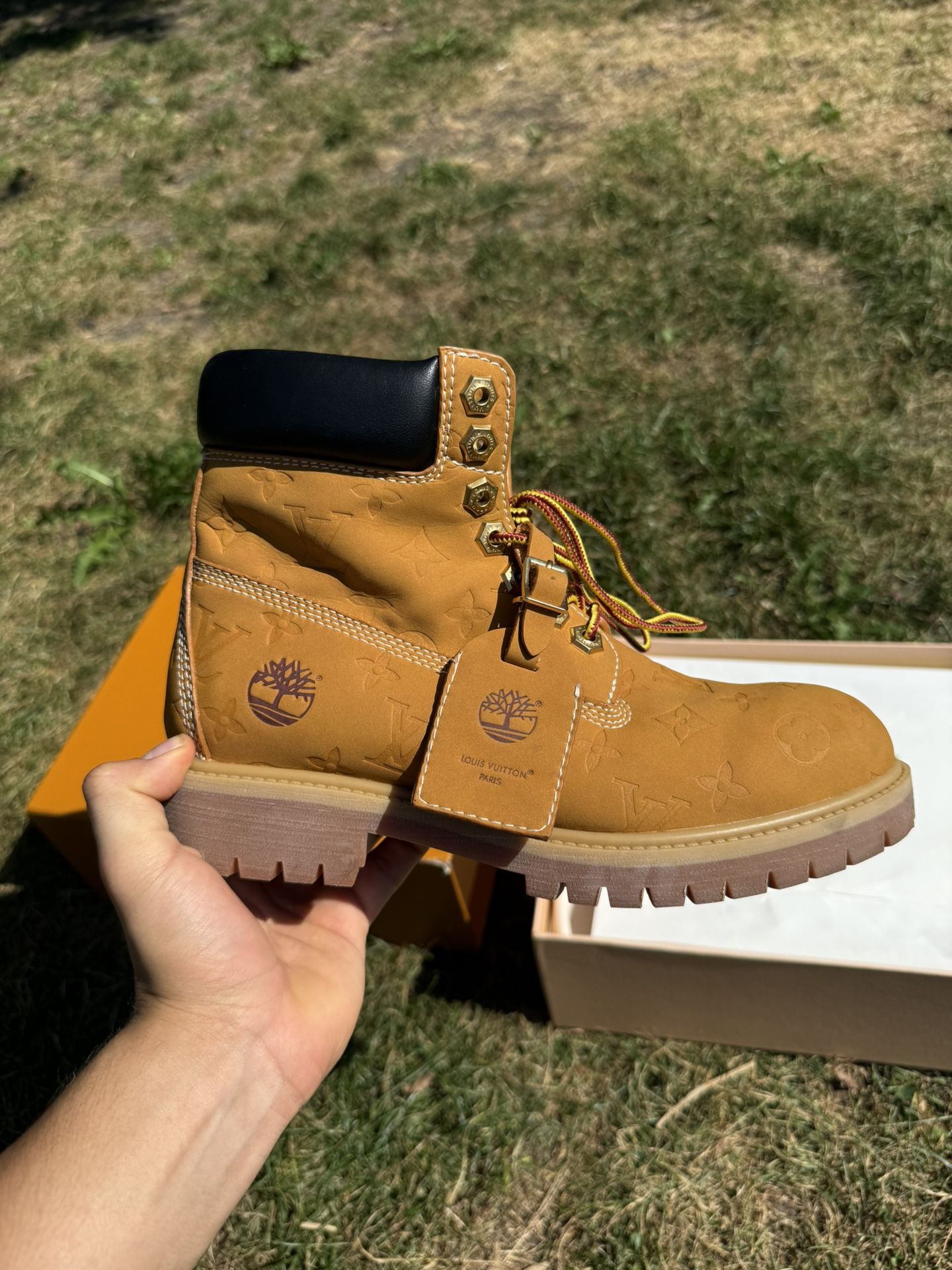 Louis Vuitton timberlands
