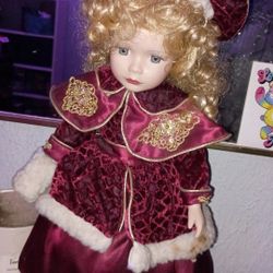 Porcelain Doll By Melissa jane