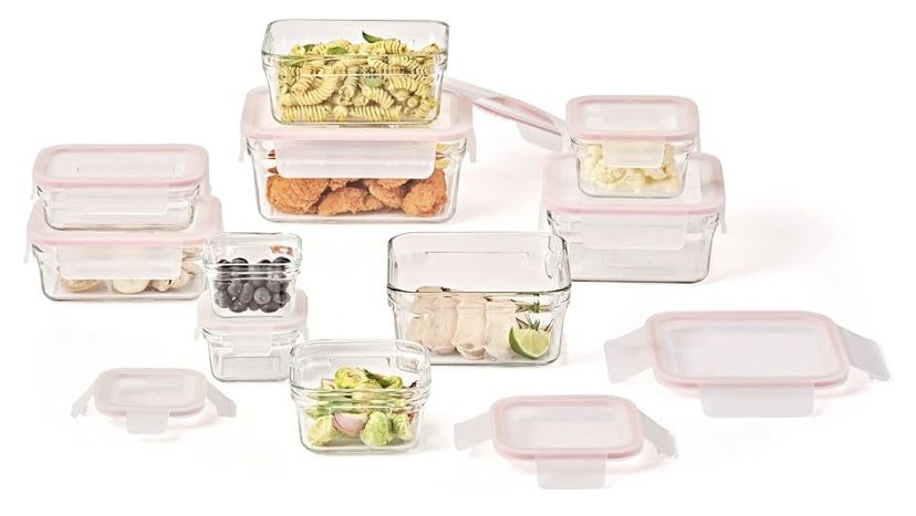 Glasslock Smart 20 Piece Glass Food Storage Set