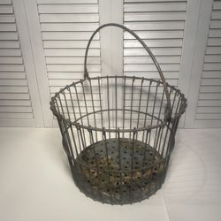 Antique Egg Basket 