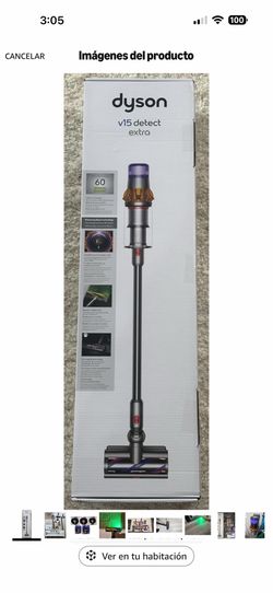 Aspiradora inalámbrica Dyson V15 Detect Total Clean Extra