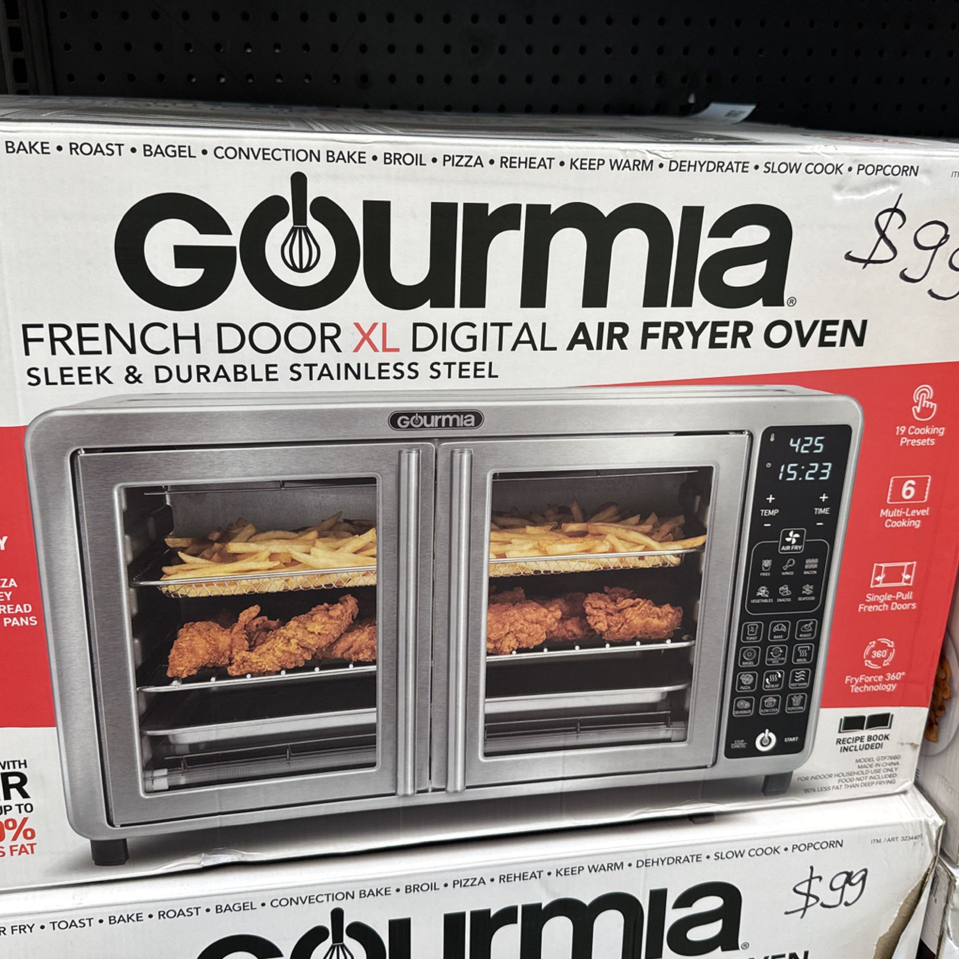 Gourmia French Door Air Fryer Oven