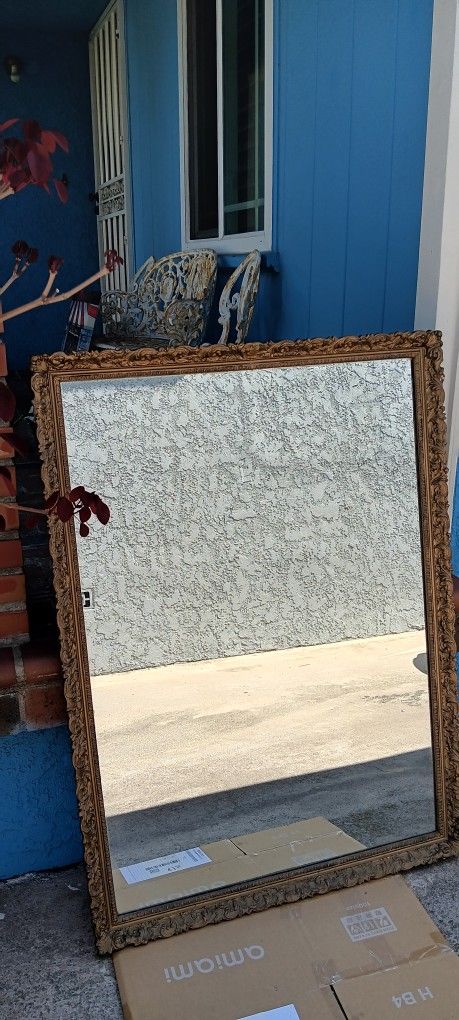 Large Antique Mirror