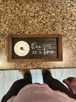 One Day At A Time Clock