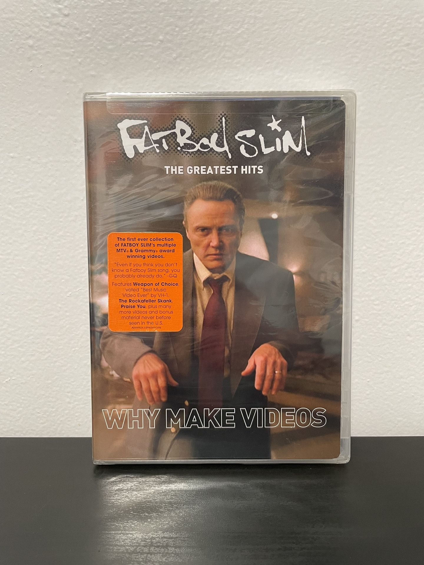 FatBoy Slim Greatest Hits Why Make Videos DVD NEW SEALED Documentary Music 2006