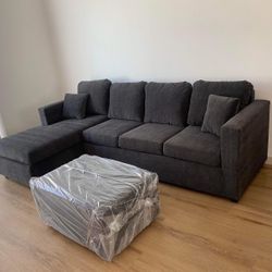 Sectional With Ottoman Brand New ¡¡NOW IN STOCK!!