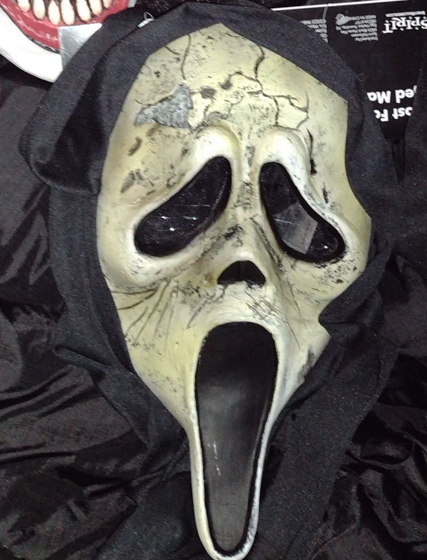 Ghost Face halloween mask