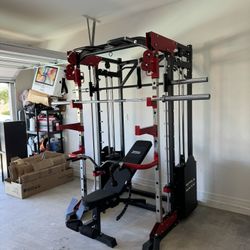 💥❗️NEW‼️FREE ASSEMBLY/DELIVERY 🔥🚚💥SMITH MACHINE✅ Complete Bundle✅
