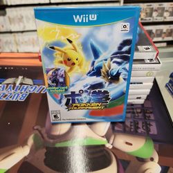 Pokkén Tournament (Nintendo Wii U, 2016) (Sealed) (w/ Shadow Mewtwo Amiibo Card)