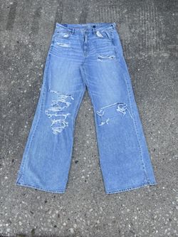 Vintage American Eagle baggy distressed jeans