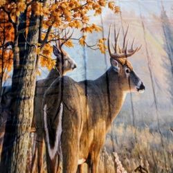 Deer Shower Curtain..70x82..Brand New!!..Outdoors Decor
