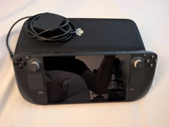 Valve Steam Deck LCD 64GB Handheld System w/ 512GB Micro SD Card & Carrying Case