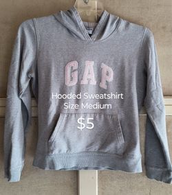 GAP Hooded Sweatshirt Size Medium