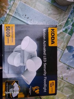 Koda motion activated led security floodlight