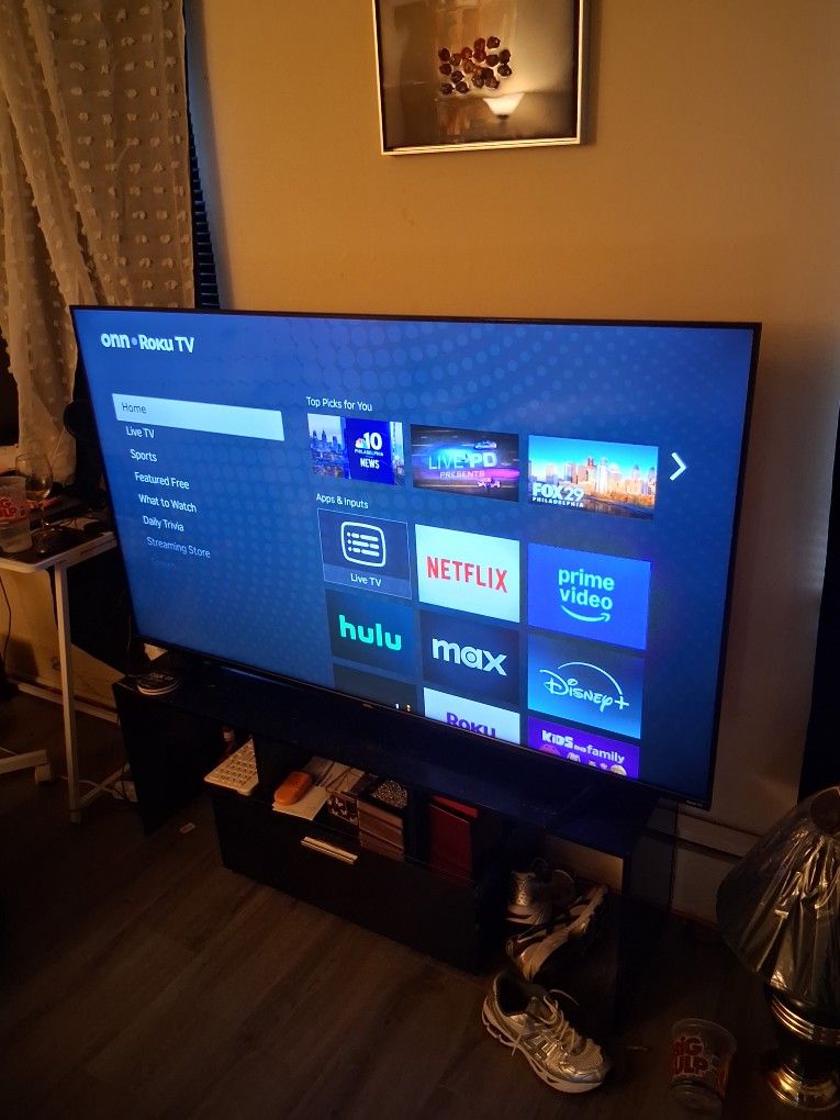 65 inch Onn Roku Tv