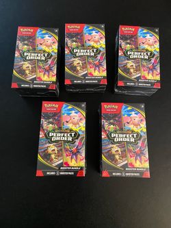 Pokémon TCG perfect order booster bundle