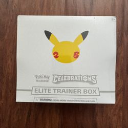 Pokemon Celebrations Elite Trainer Box
