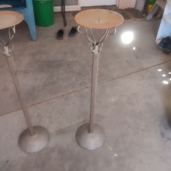 Antique  candle holders  very heavy