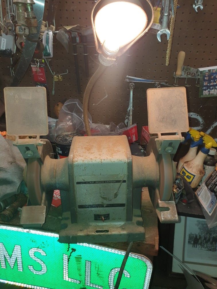 Sears 1/2hp Bench Grinder